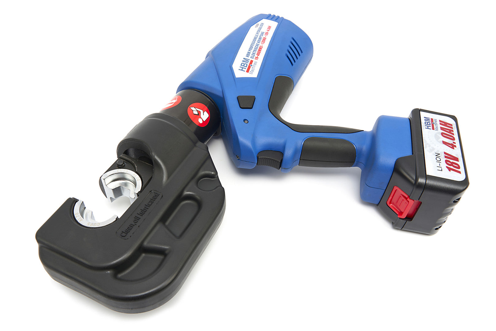 Електрохидравлични клещи за кабели с акумулатор 4.0Ah 18V 16 - 400MM2 120KN