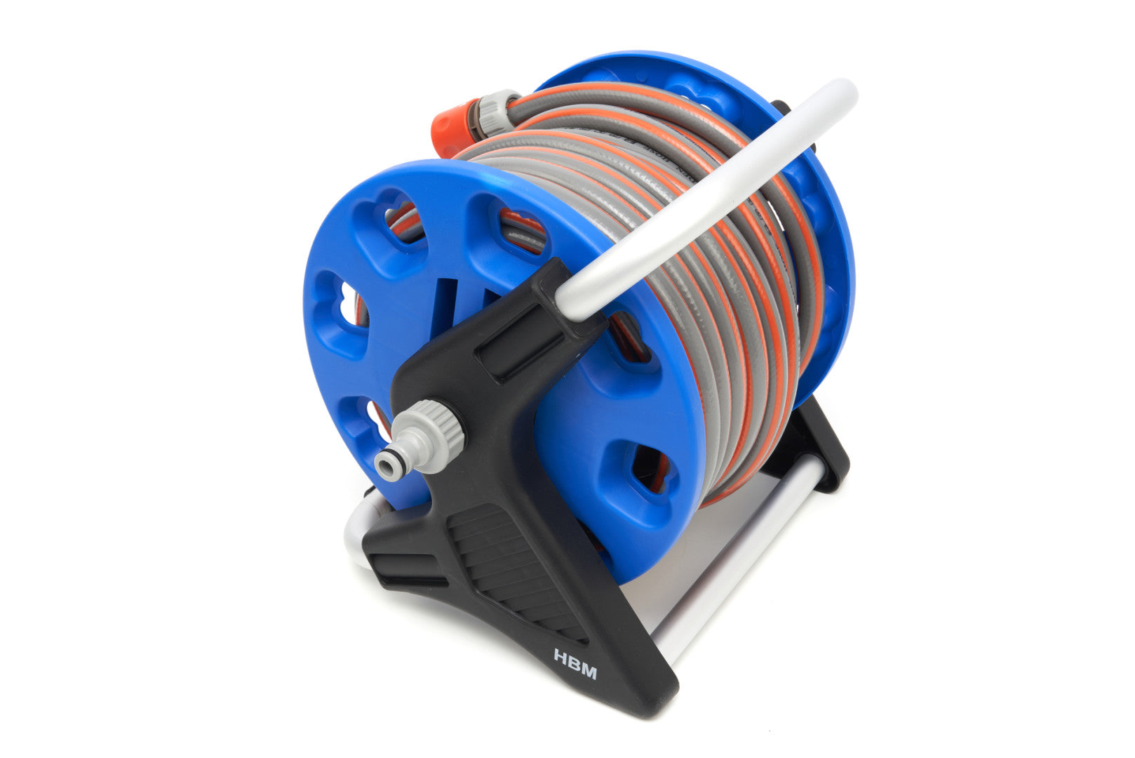 Макара с маркуч за вода за градина 15 м HBM