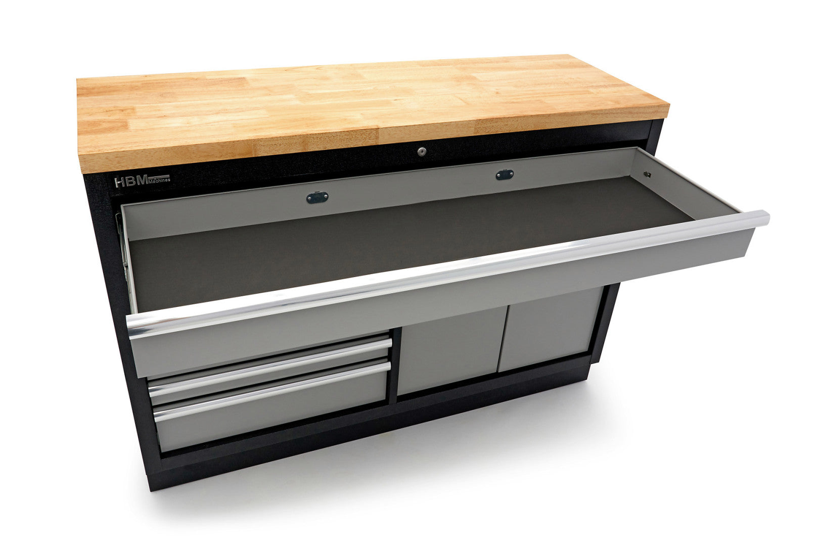 Професионален шкаф за инструменти с работен плот 136 см 9 чекмеджета НВМ