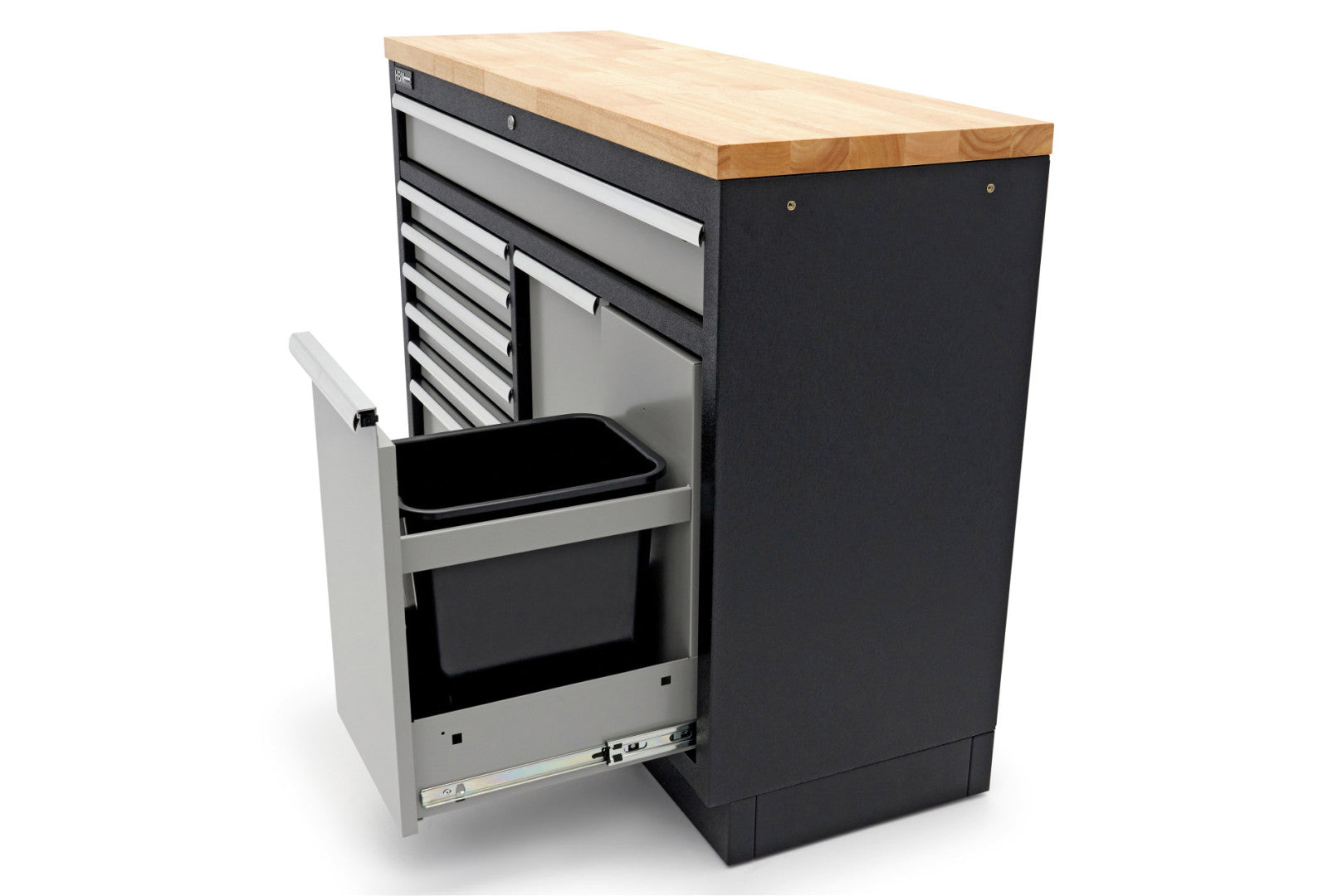 Професионален шкаф за инструменти с работен плот 136 см 9 чекмеджета НВМ