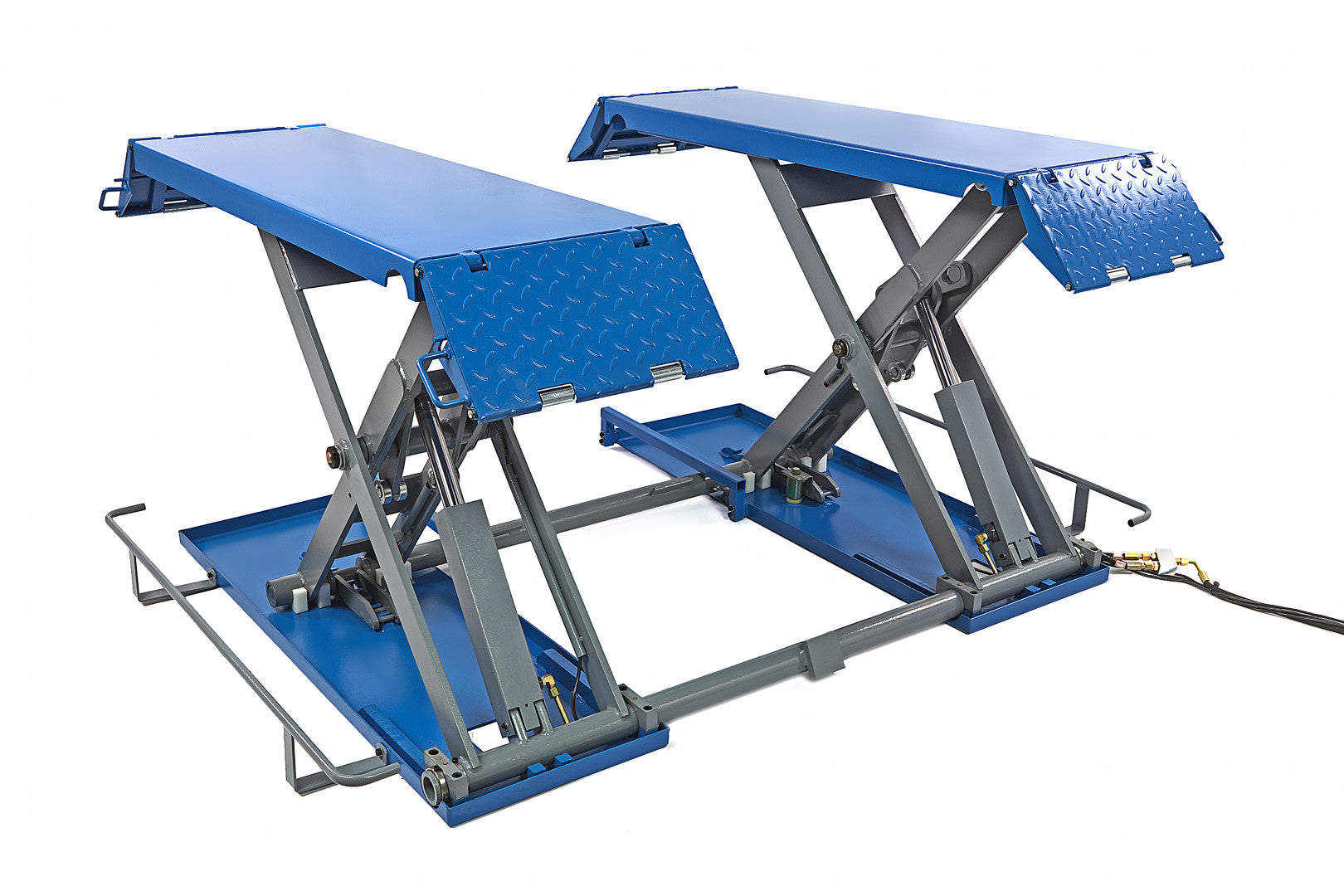 Подемник 220V тип ножица 3 т HBM + Безплатно масло