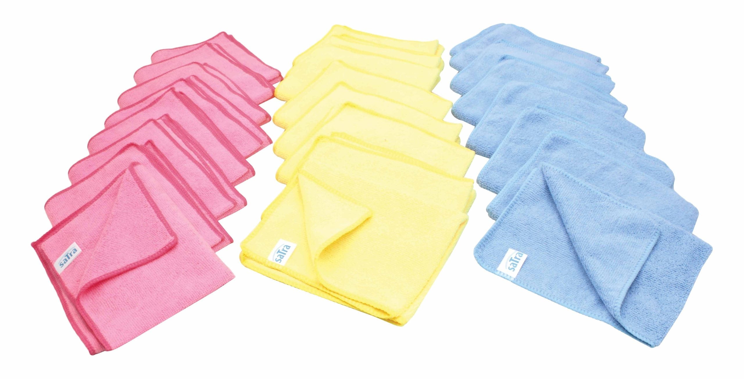 Комплект микрофибърни кърпи 40 х 30 см 24 бр.