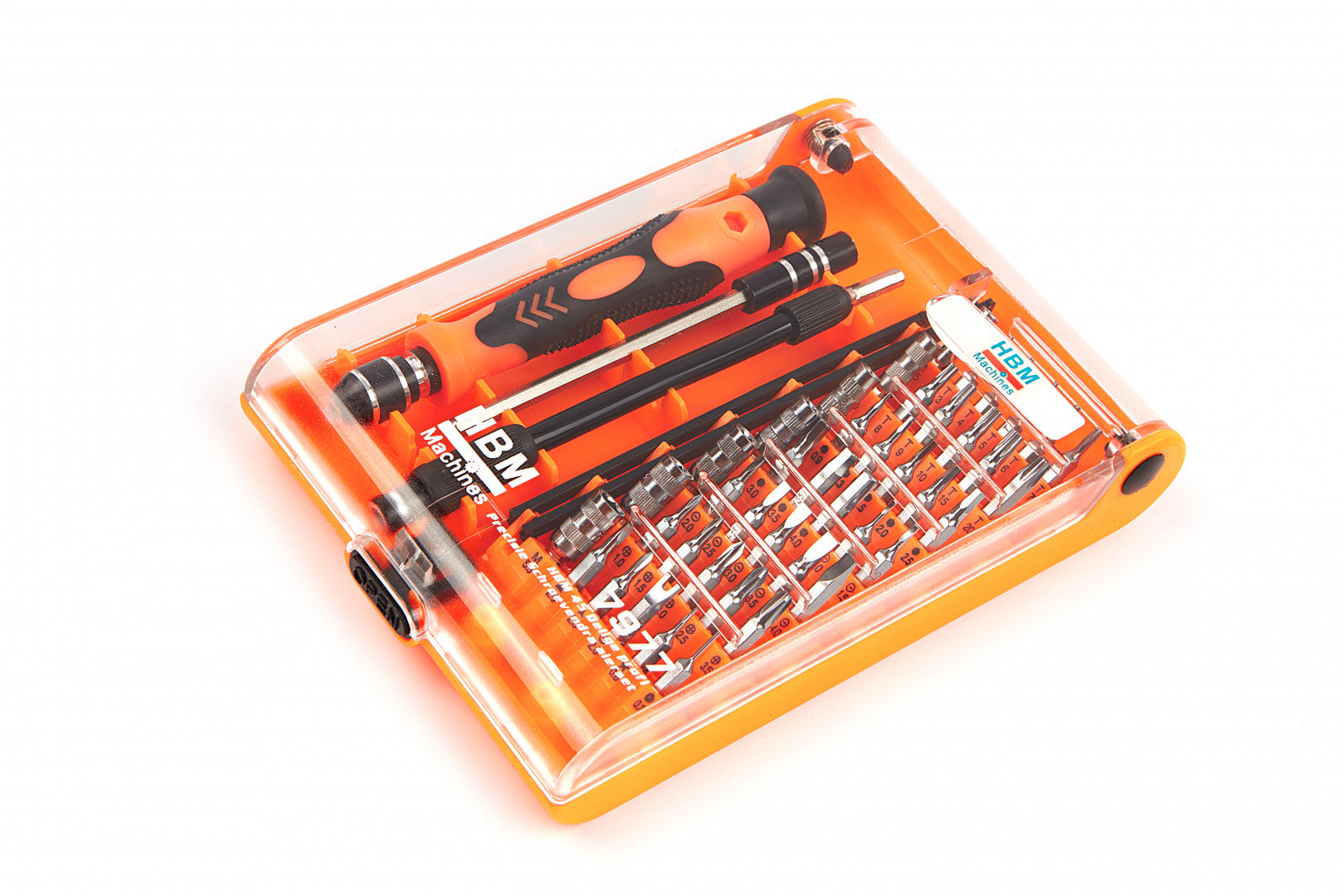 Комплект прецизни отвертки 45 бр. HBM
