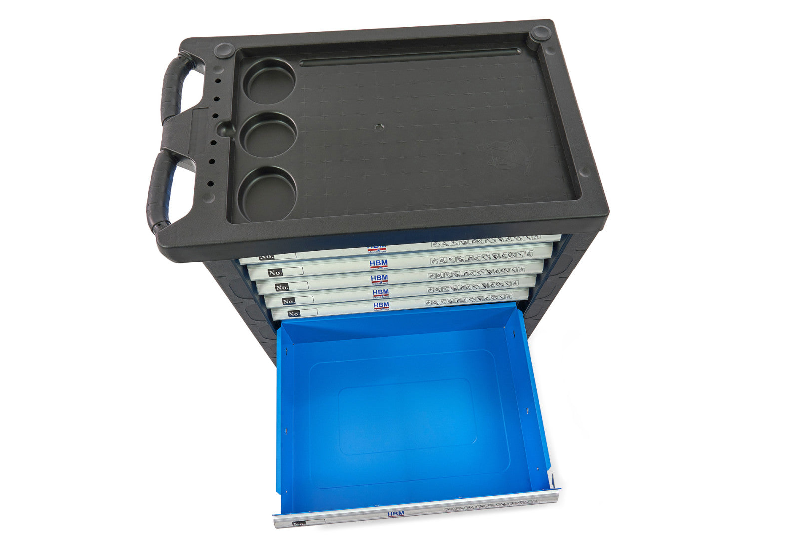 Шкаф с инструменти НВМ, 7 чекмеджета 196 части, 5 модула - Premium, Холандия