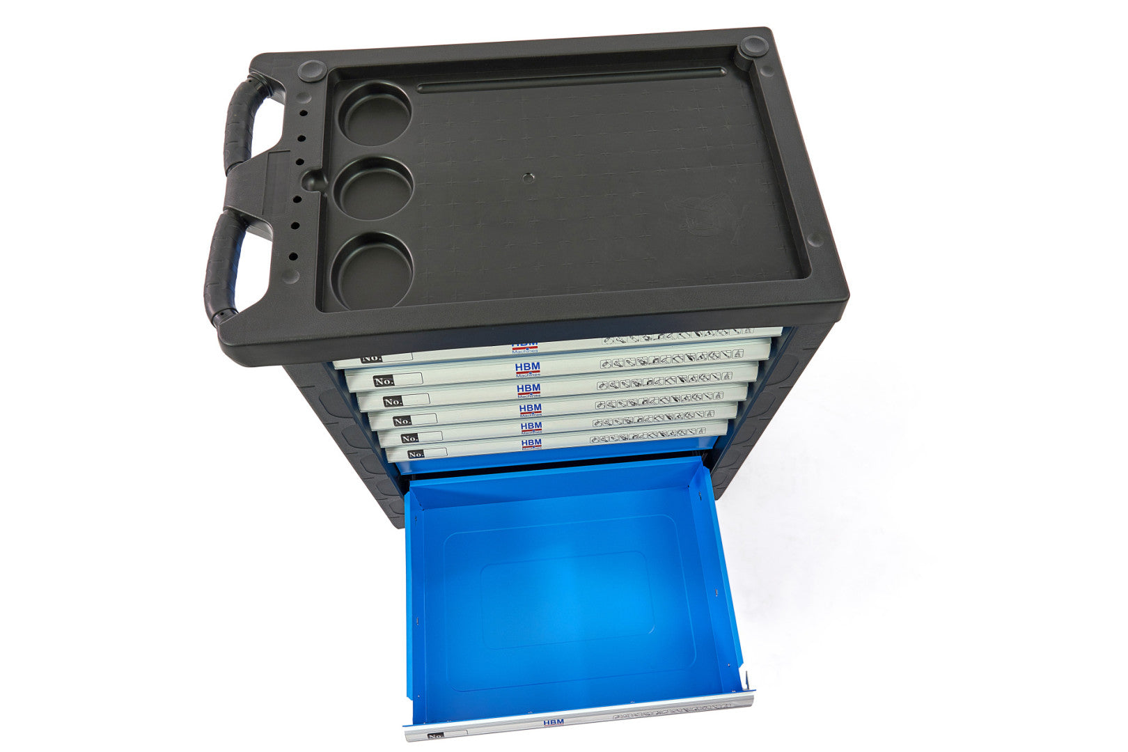 Шкаф с инструменти НВМ, 7 чекмеджета 196 части, 5 модула - Premium, Холандия