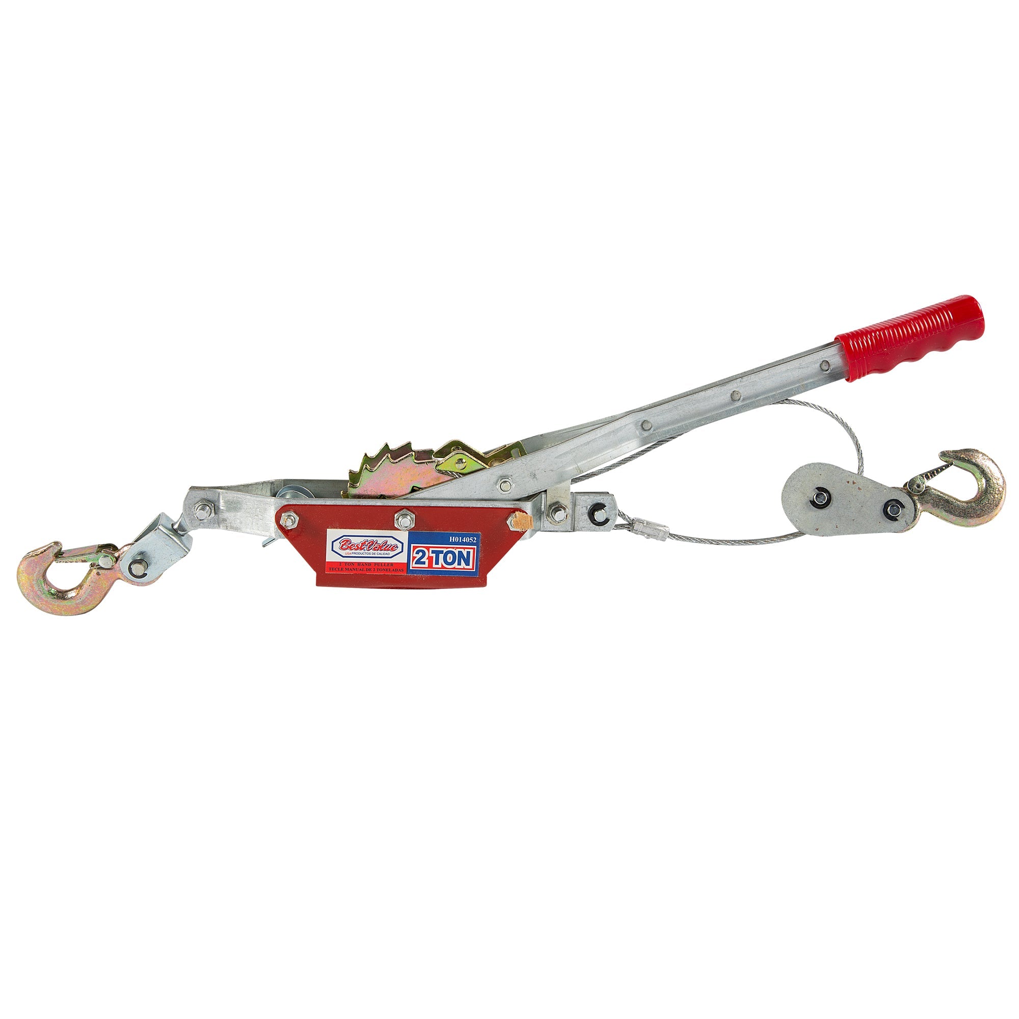 Лебедка PRO 2T кабел 4MM с двойни зъби и куки