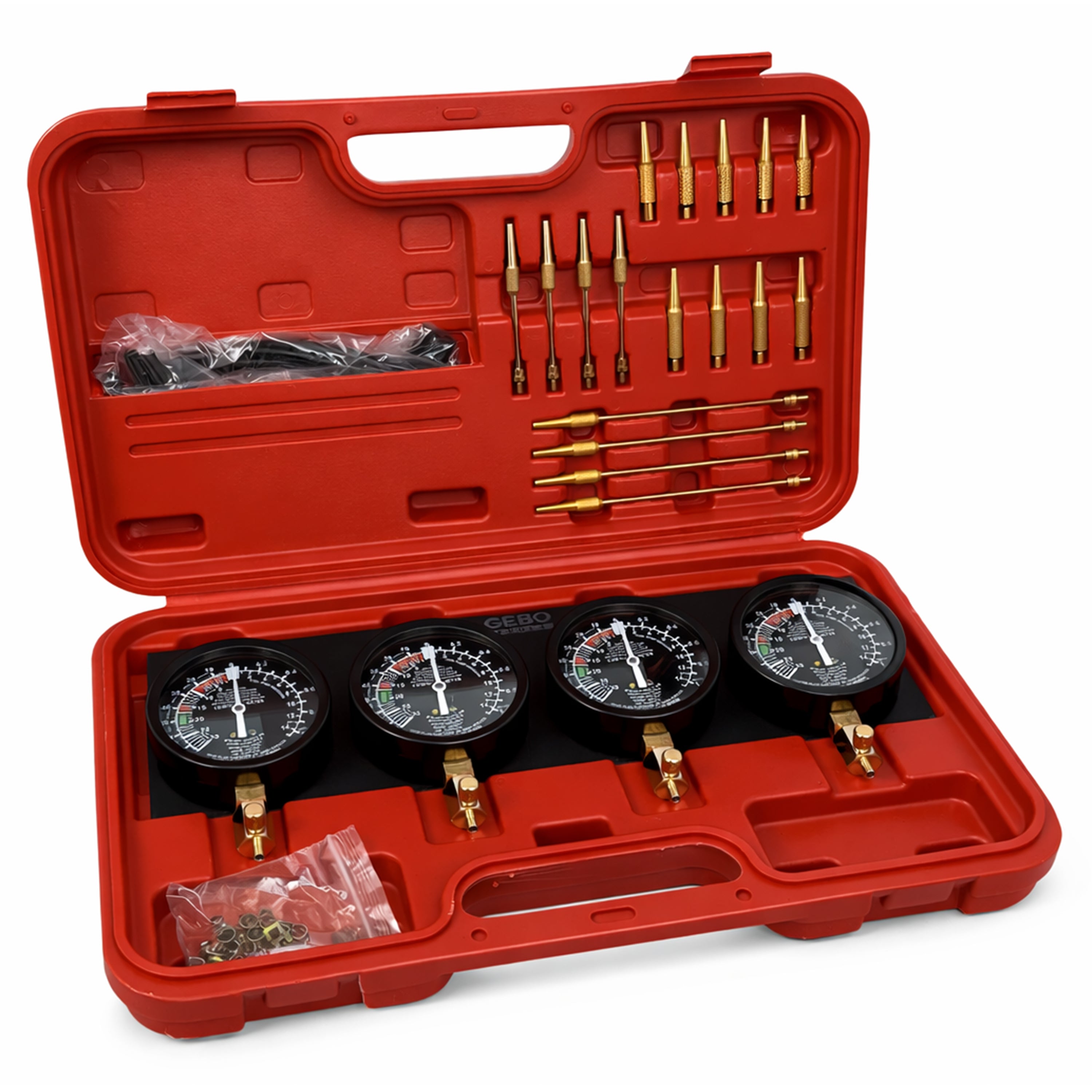 Тестер за синхронизиране на карбуратор, тестер за вакуумно налягане GEBO TOOLS