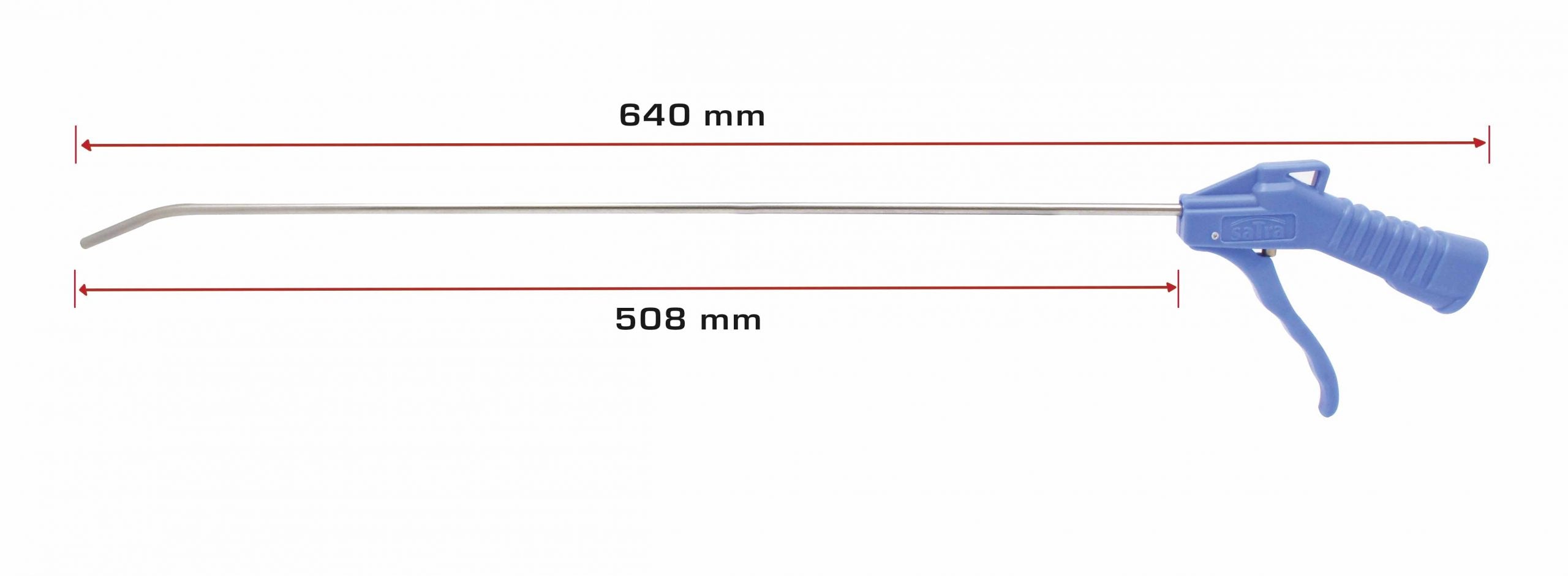 Пистолет за обдухване с екстра дълъг връх 508 мм SATRA