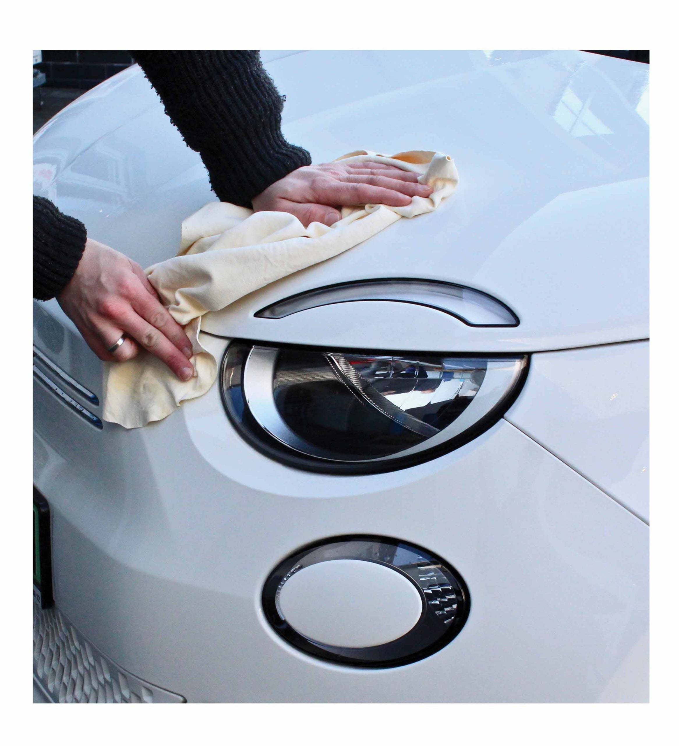 Кърпа от естествена козя кожа 40 х 70 см