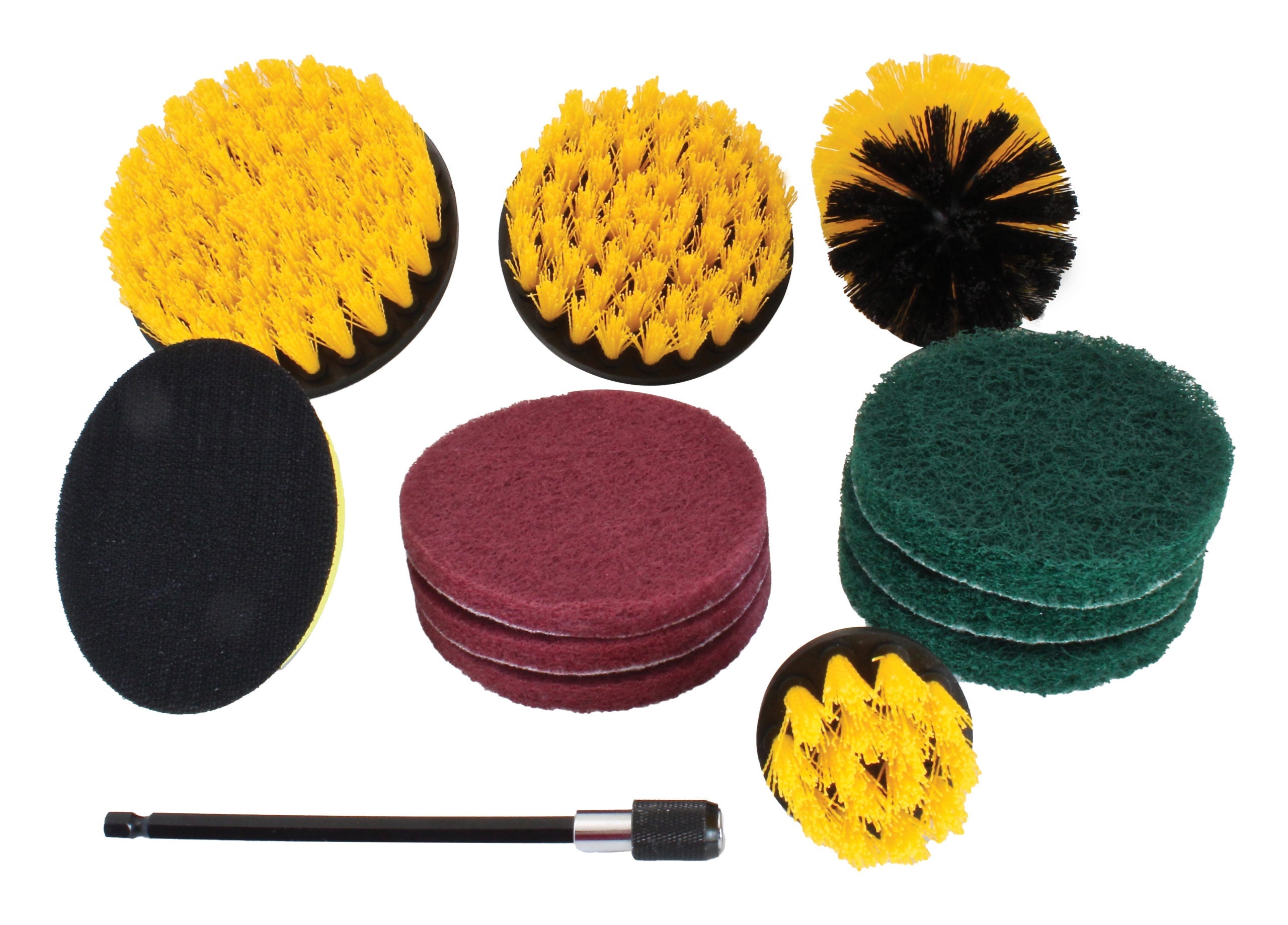 Комплект четки за почистване на бормашина, 12 части SATRA