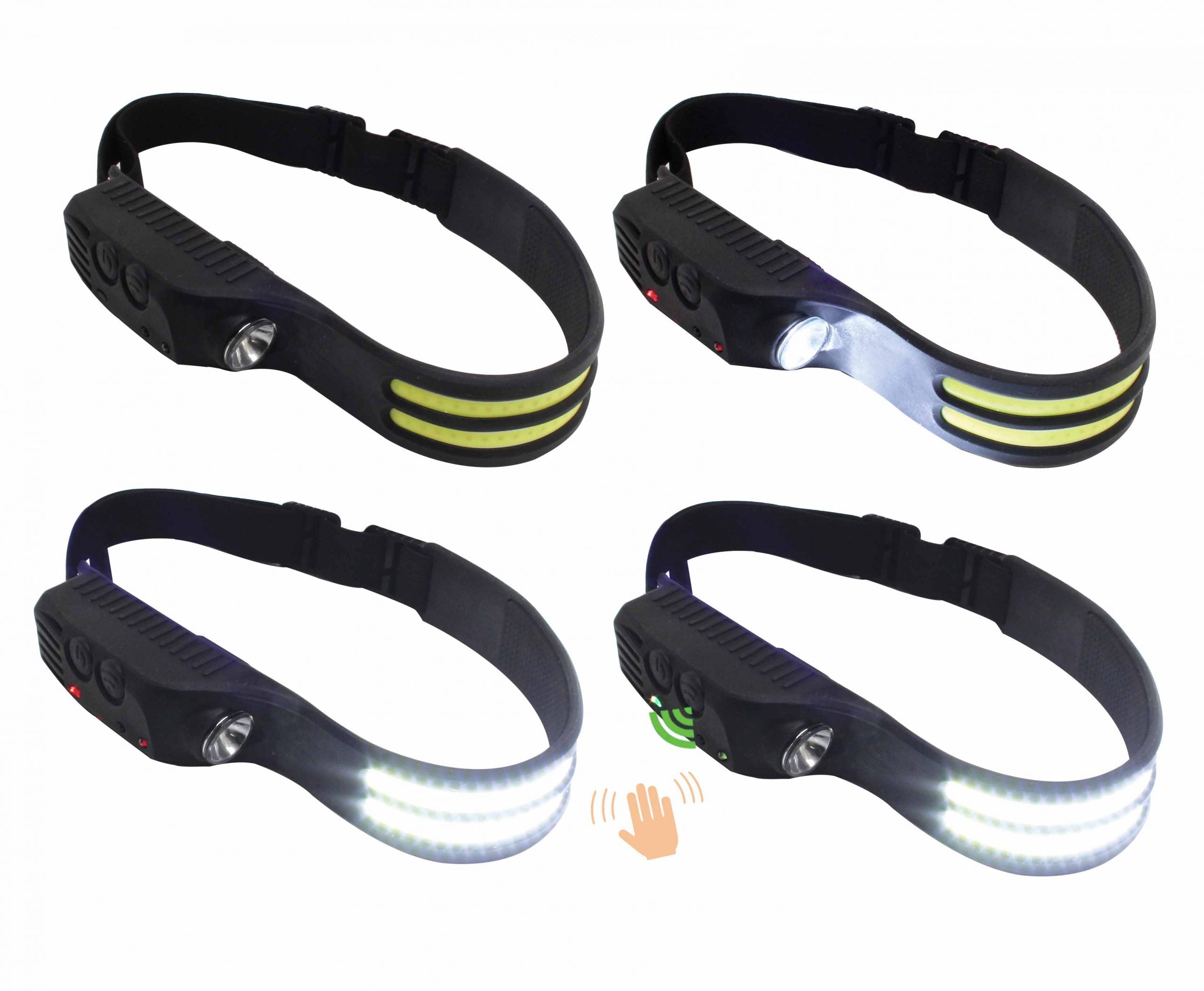 Фенерче LED COB 3-5W 350Lm челно със сензор за движение SATRA