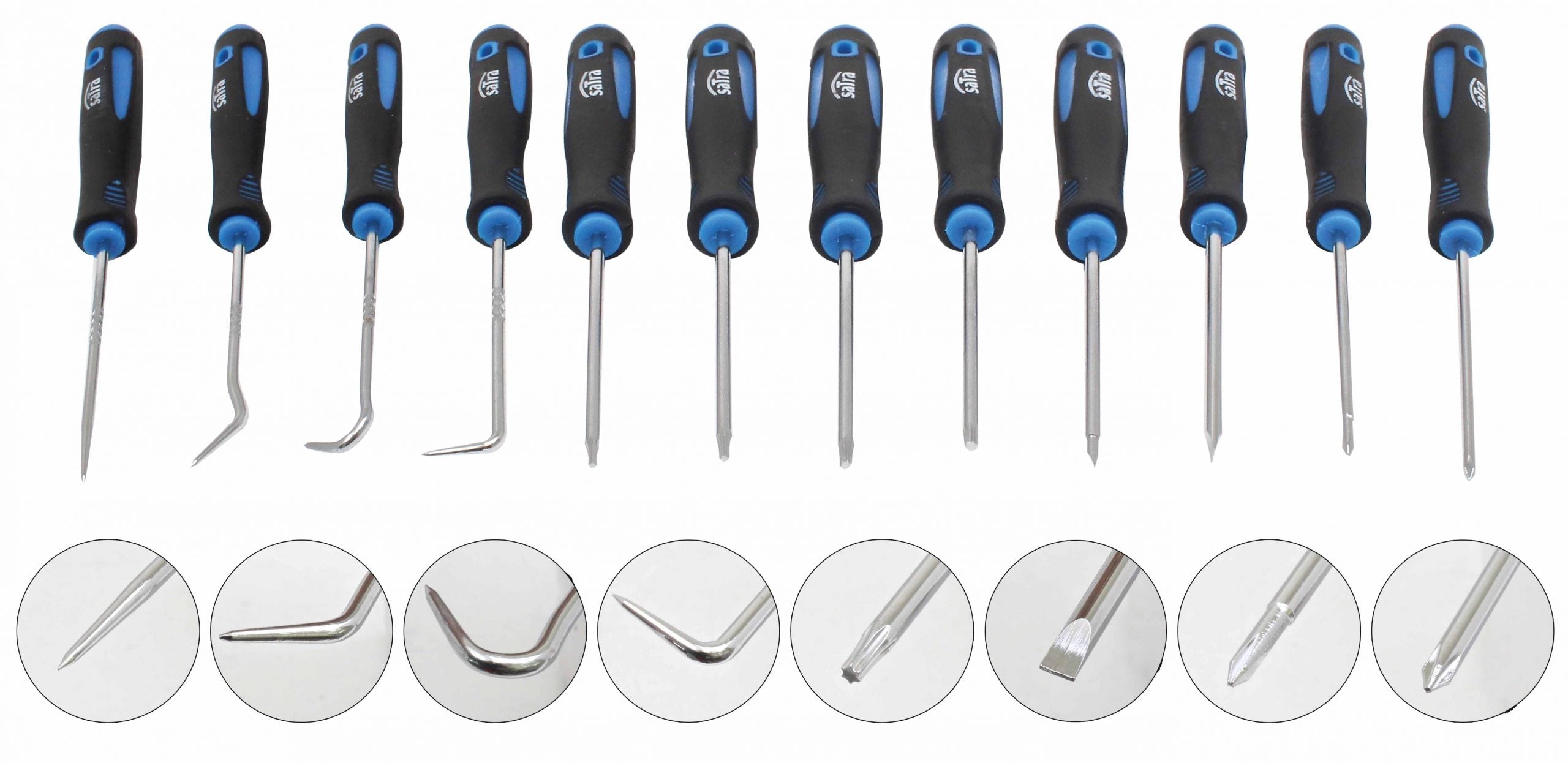 Комплект куки за извличане на уплътнения 12 бр. SATRA