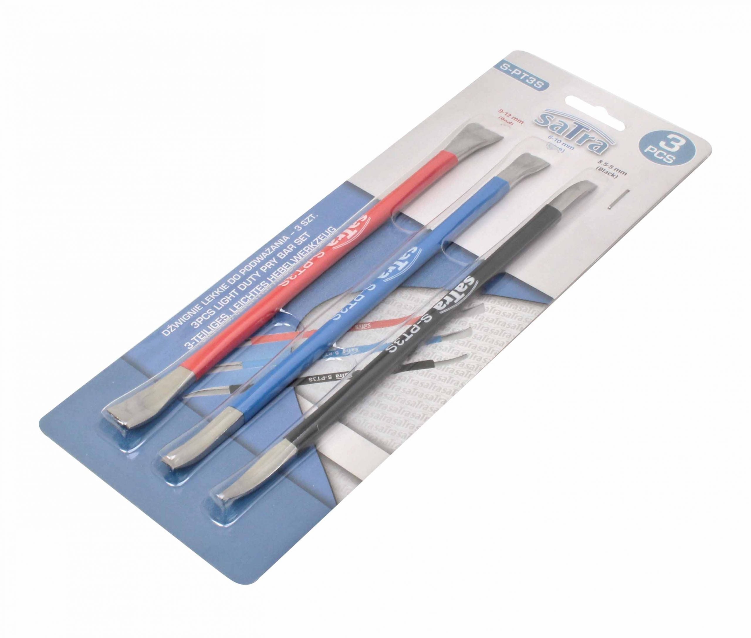 Комплект инструменти за сваляне на тапицерии, от неръждаема стомана, 3 части