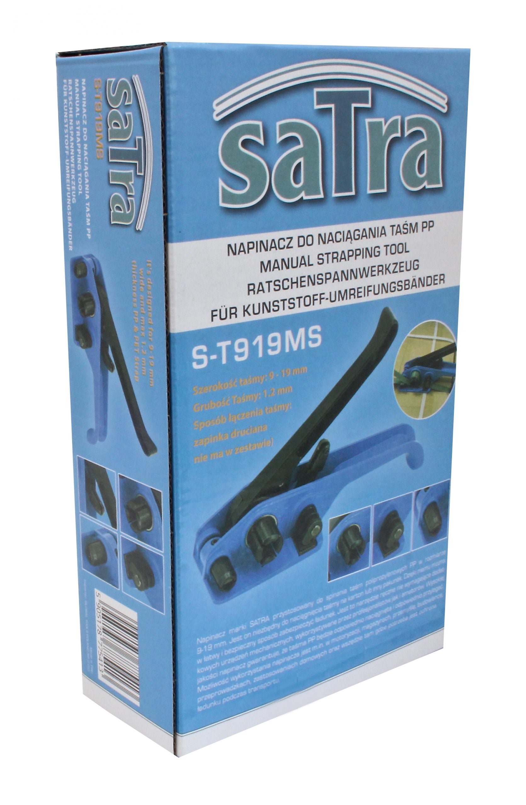 Ръчен обтегач за PP лента 9-19 мм - SATRA