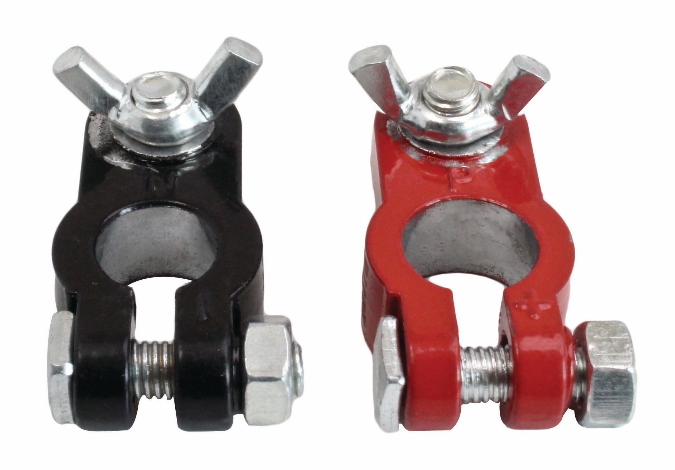 Комплект клеми за автомобилна батерия, от алуминий