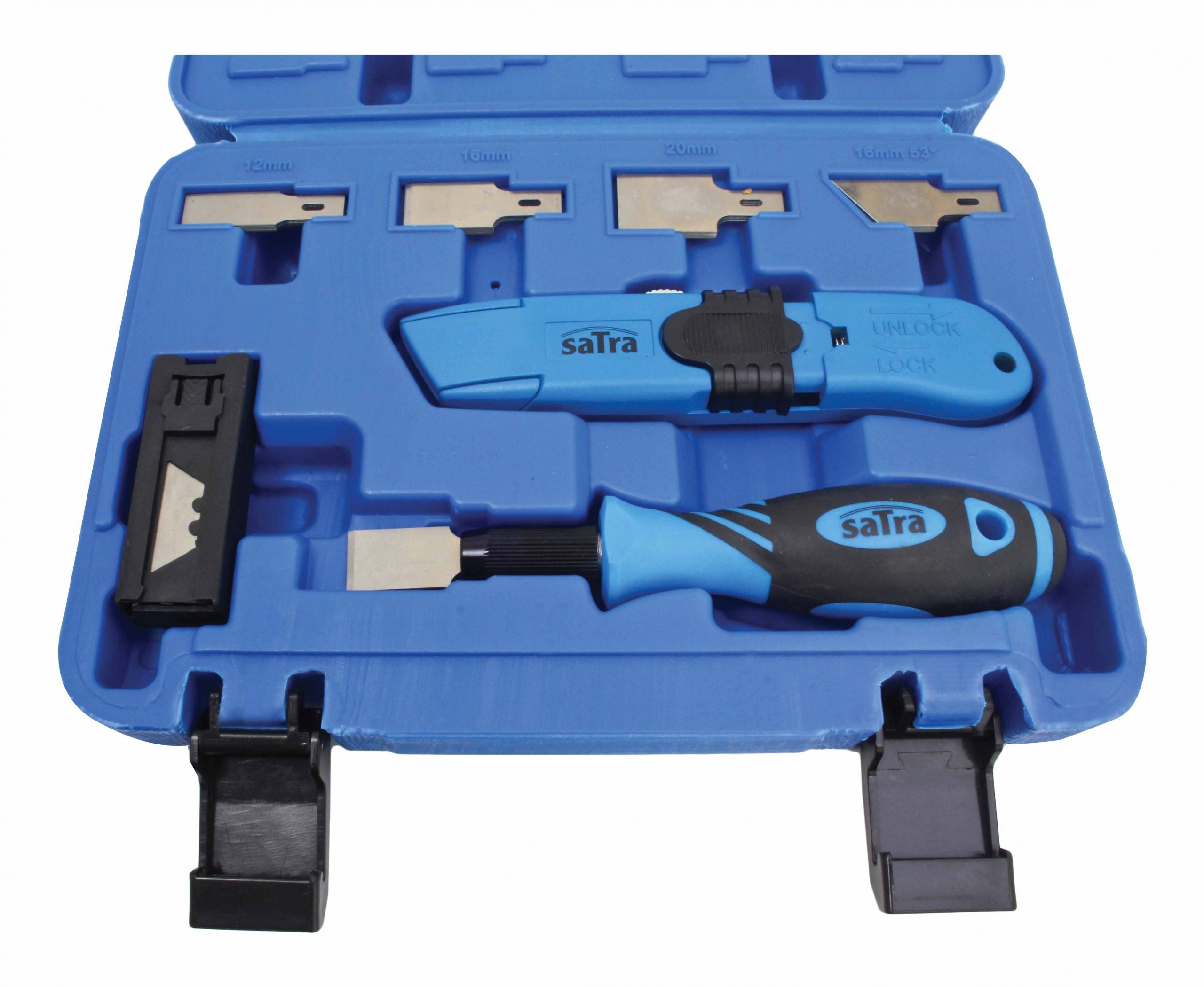 Комплект стъргалка и ножче 30 части SATRA