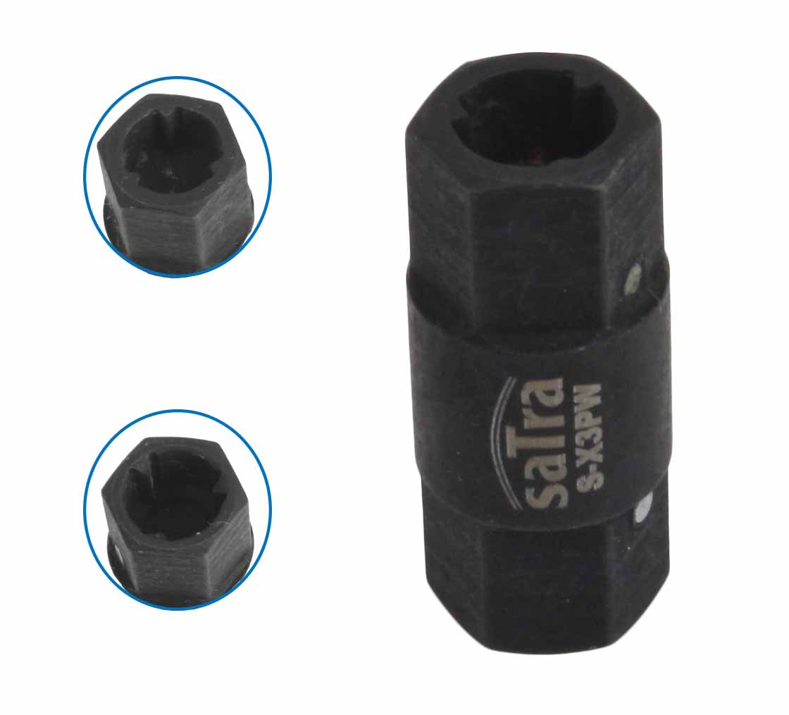 Специална вложка 2 в 1 за скоби, с 3 точки