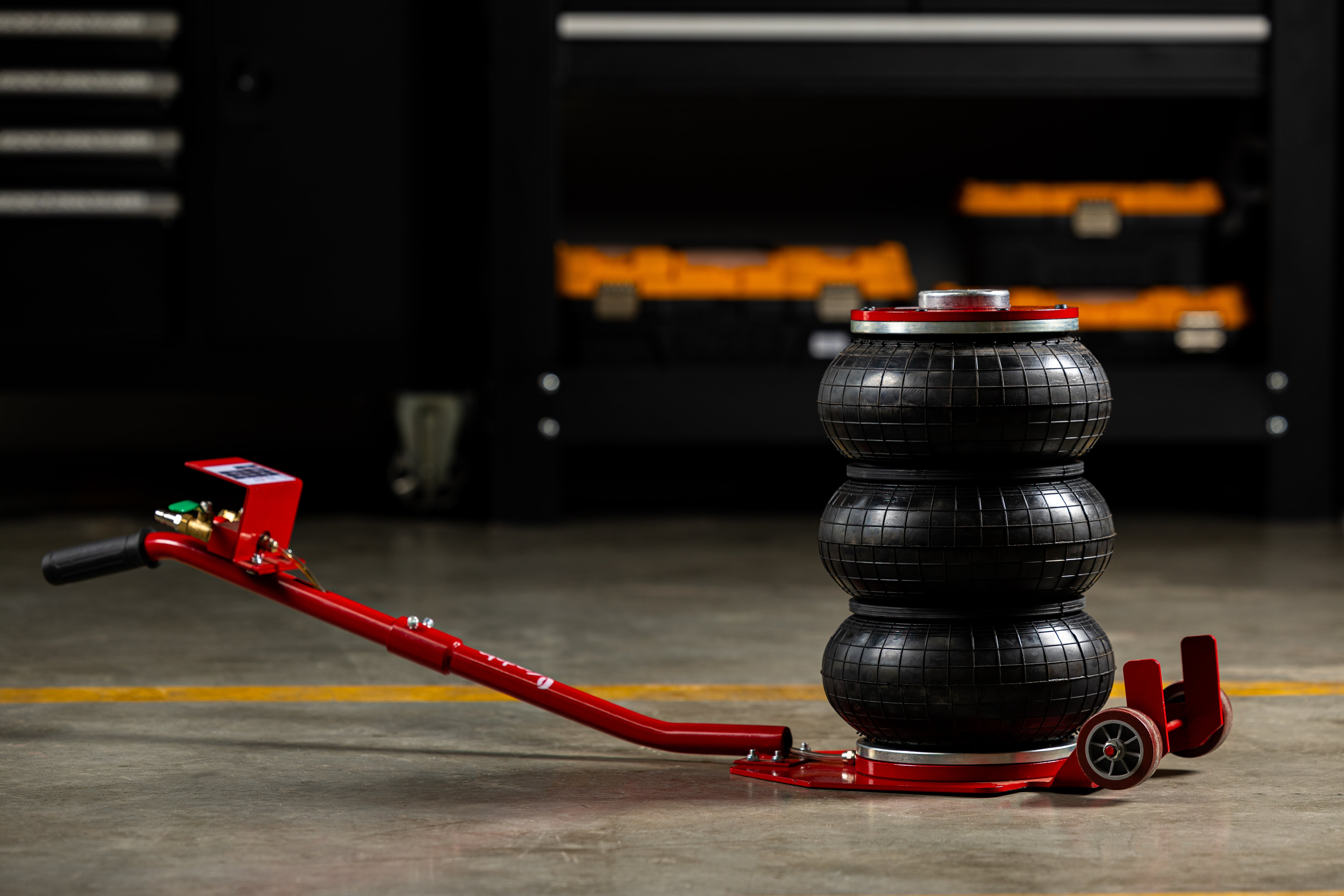 Пневматичен крик с въздушна възглавница с повдигач 3.5 т 14-48 см