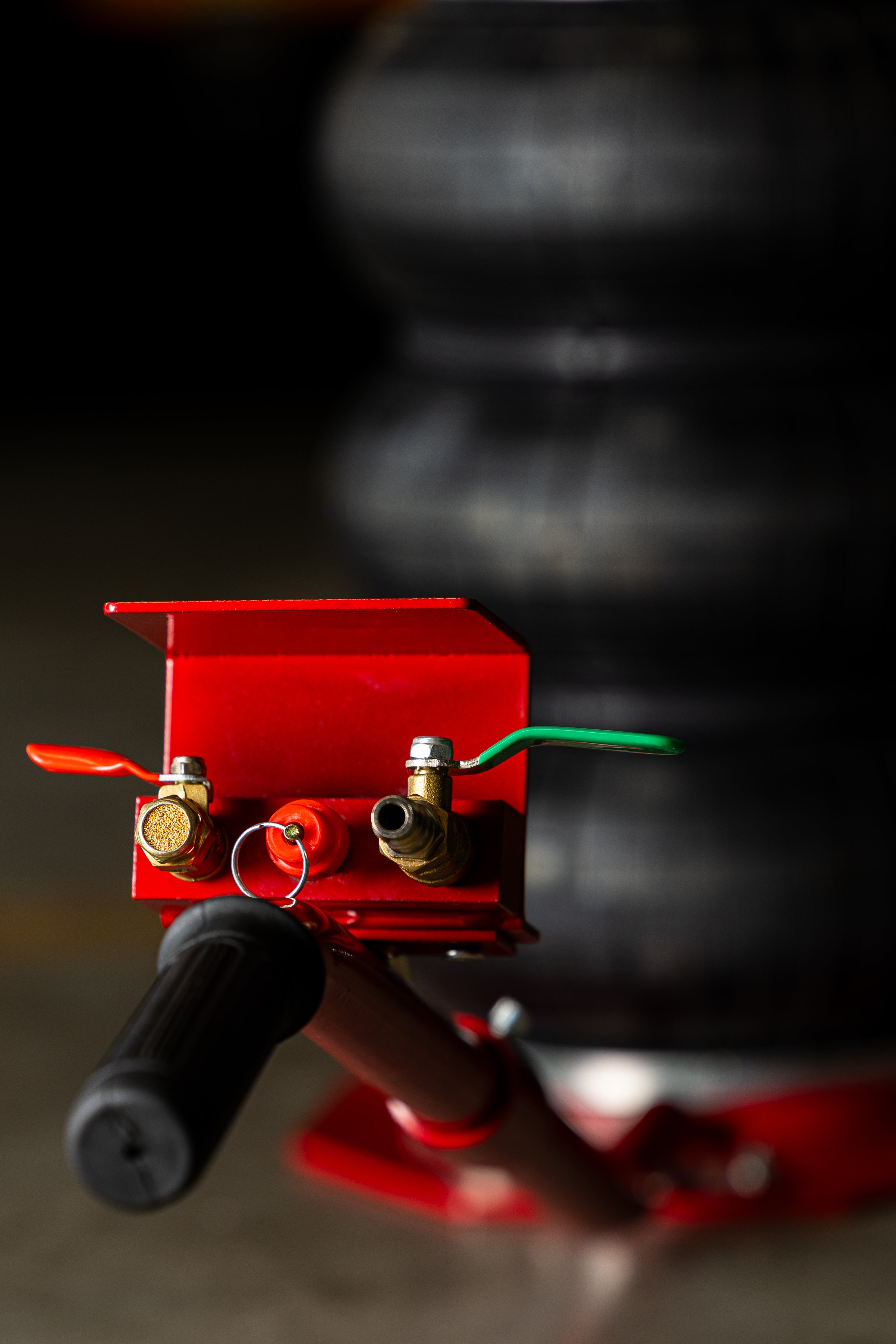 Пневматичен крик с въздушна възглавница с повдигач 3.5 т 14-48 см