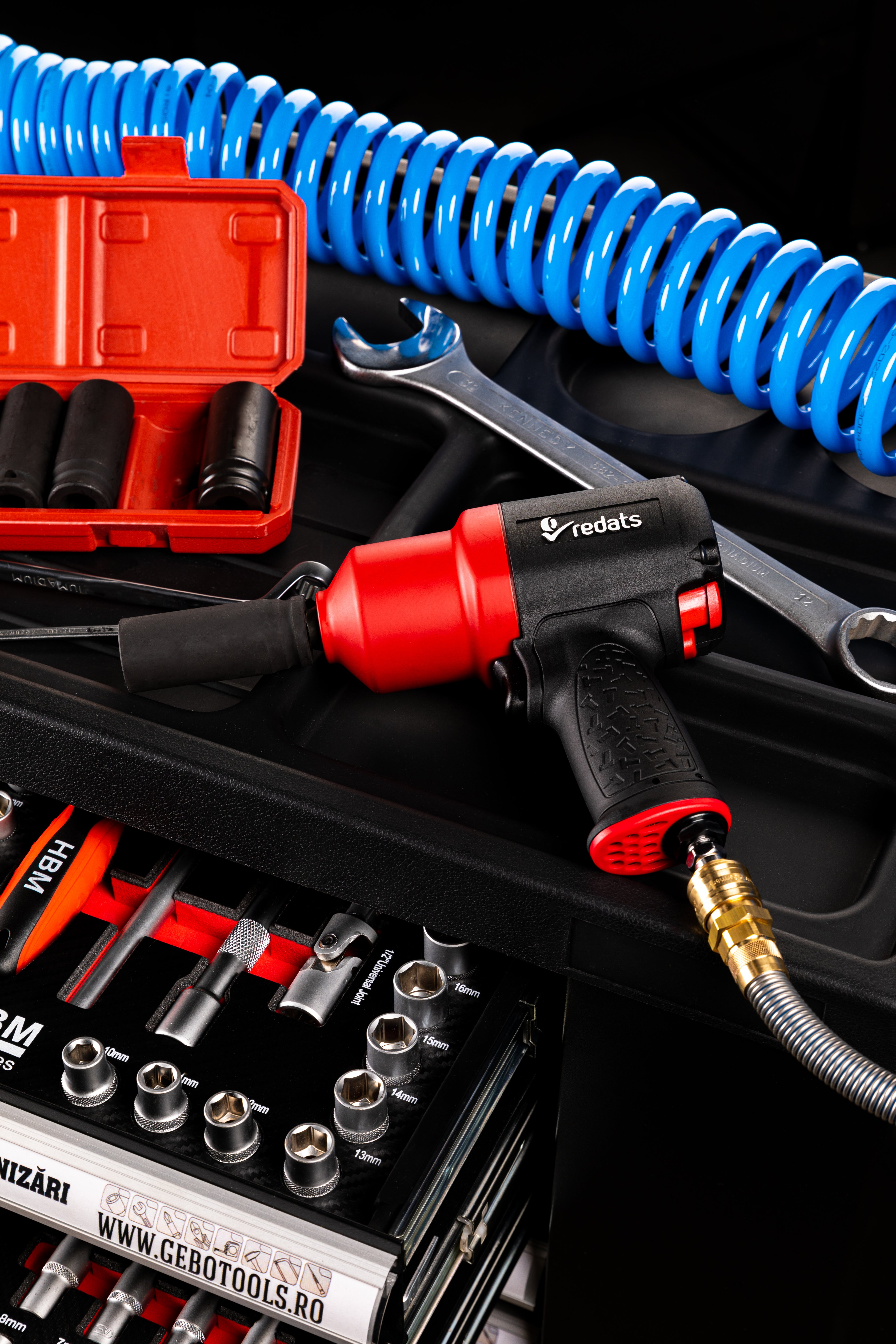 Пневматичен ударен гайковерт 1/2 1900NM REDATS