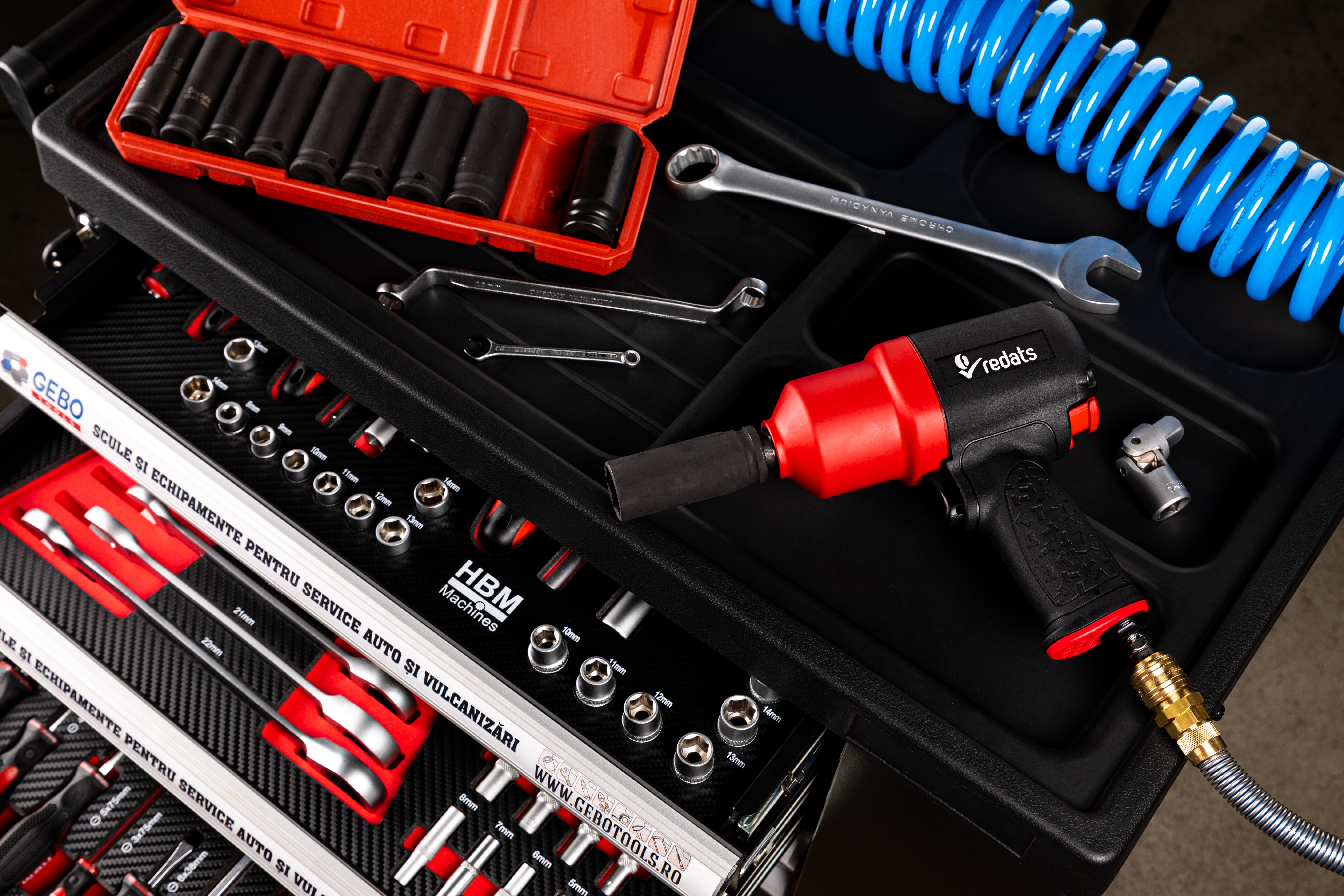 Пневматичен ударен гайковерт 1/2 1900NM REDATS