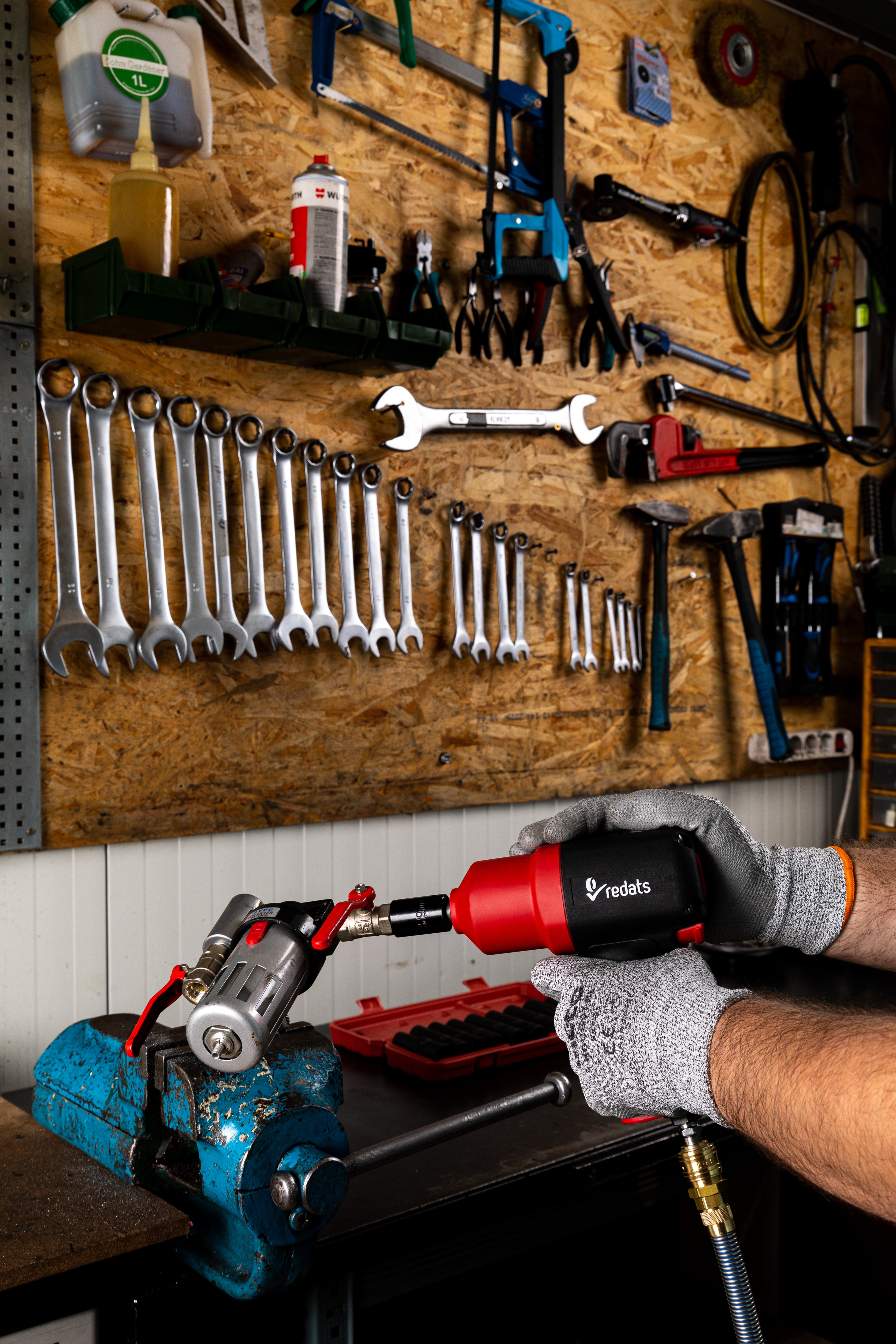 Пневматичен ударен гайковерт 1/2 1900NM REDATS