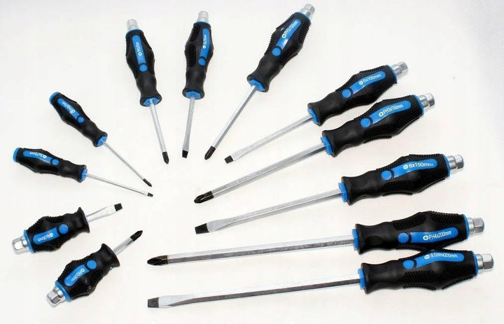 Комплект ударни отвертки 12 бр.