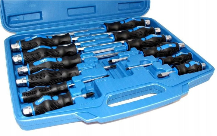 Комплект ударни отвертки 12 бр.