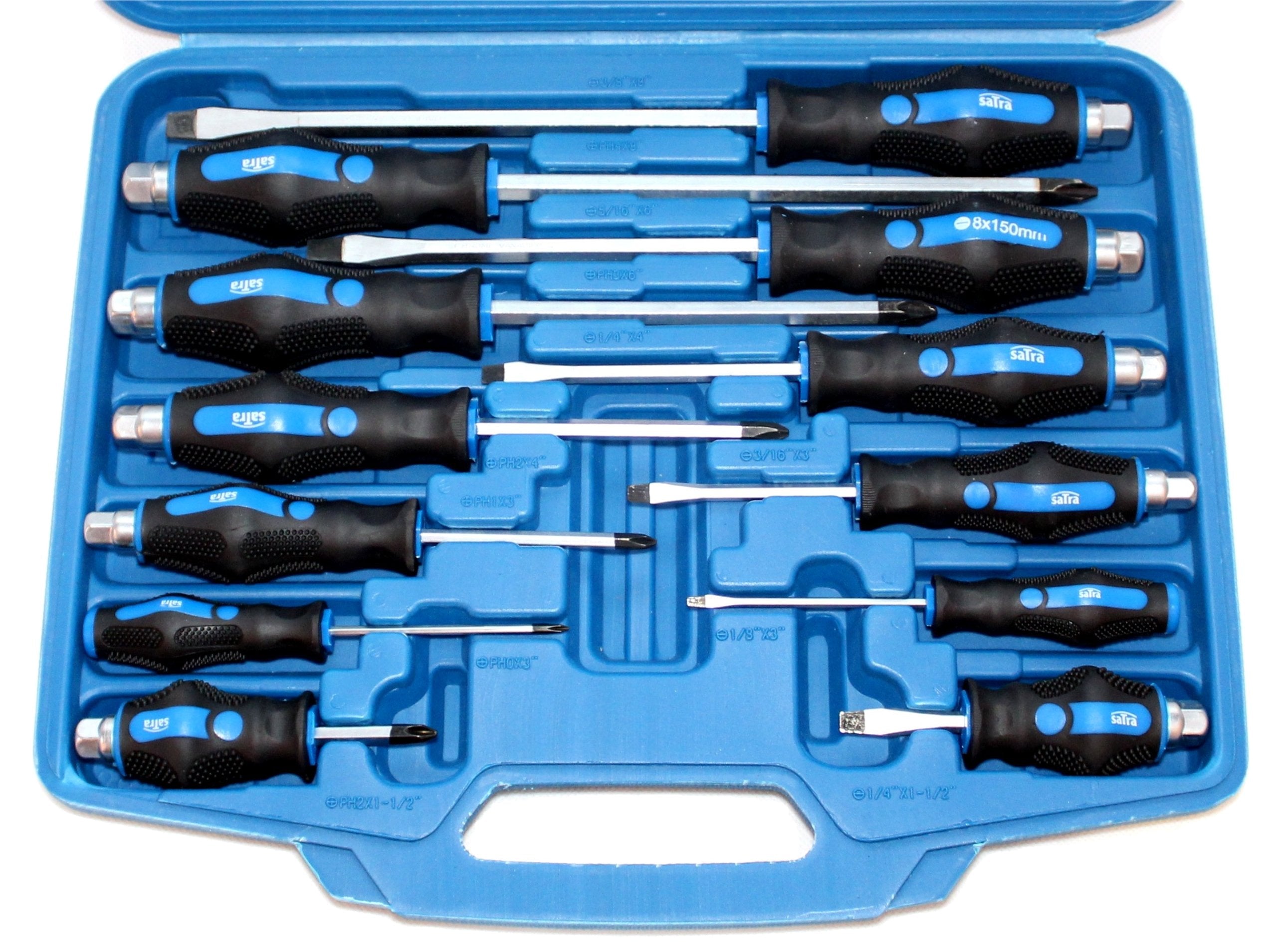 Комплект ударни отвертки 12 бр.