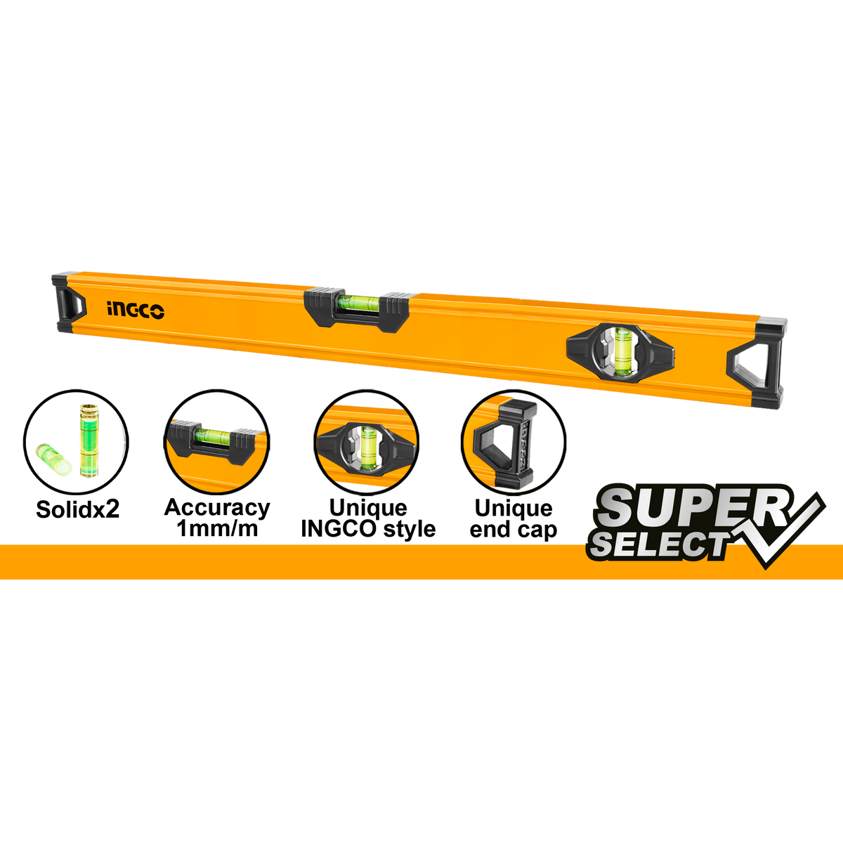 Нивелир SUPER SELECT 100 см INGCO