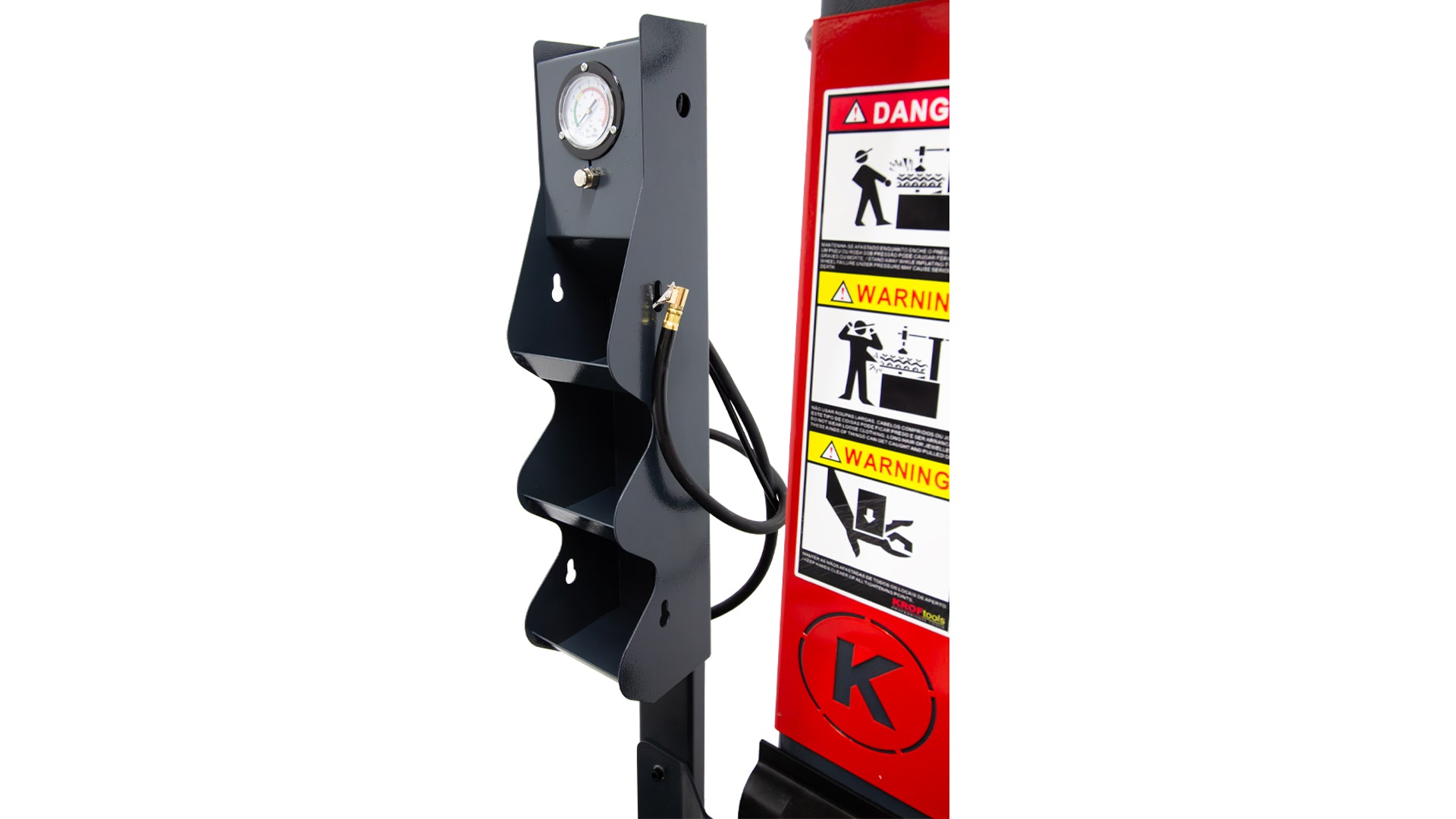 Машина за монтаж и демонтаж на гуми с автоматично рамо RUNFLAT 24" 220V