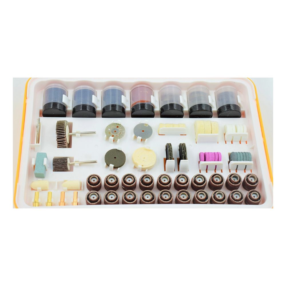 Комплект аксесоари за шлайф/полиращо устройство 410 части INGCO