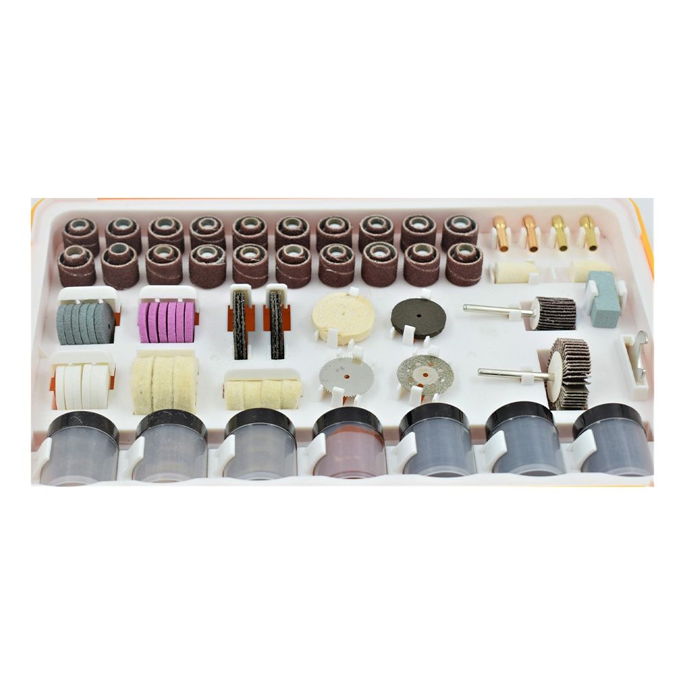 Комплект аксесоари за шлайф/полиращо устройство 410 части INGCO