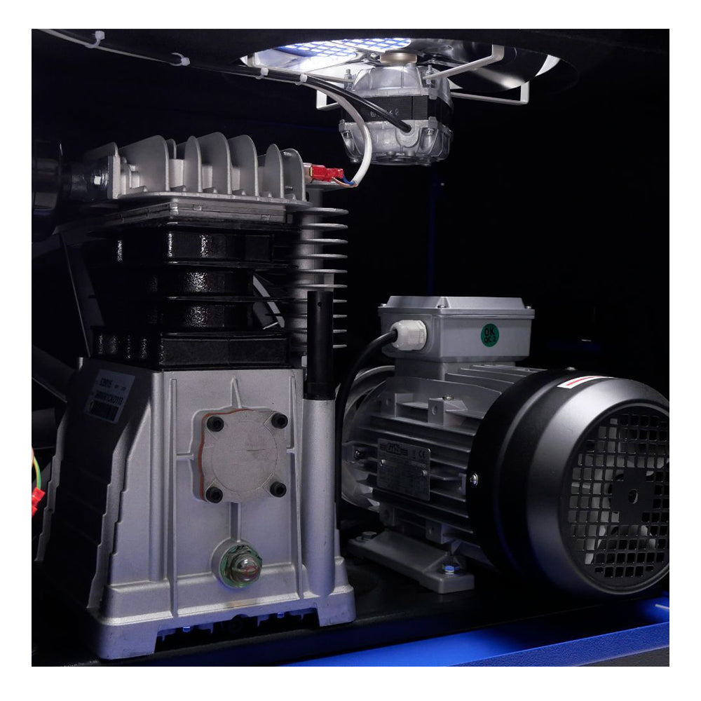 Безшумен компресор 3KW 11 BAR 200L 400V ZIONAIR