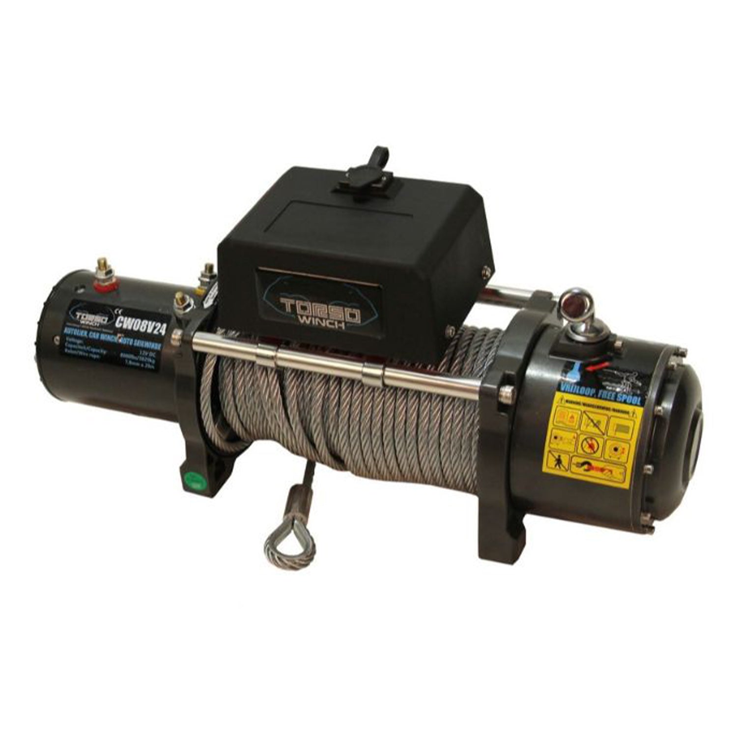 Електрическа лебедка 24V 3600 KG