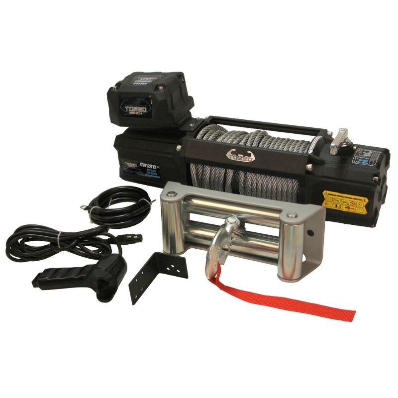Електрическа лебедка с дистанционно 12v, 5443кг