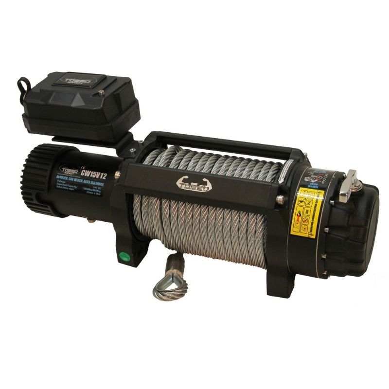 Електрическа лебедка с дистанционно 12V / 24V, 6804 кг