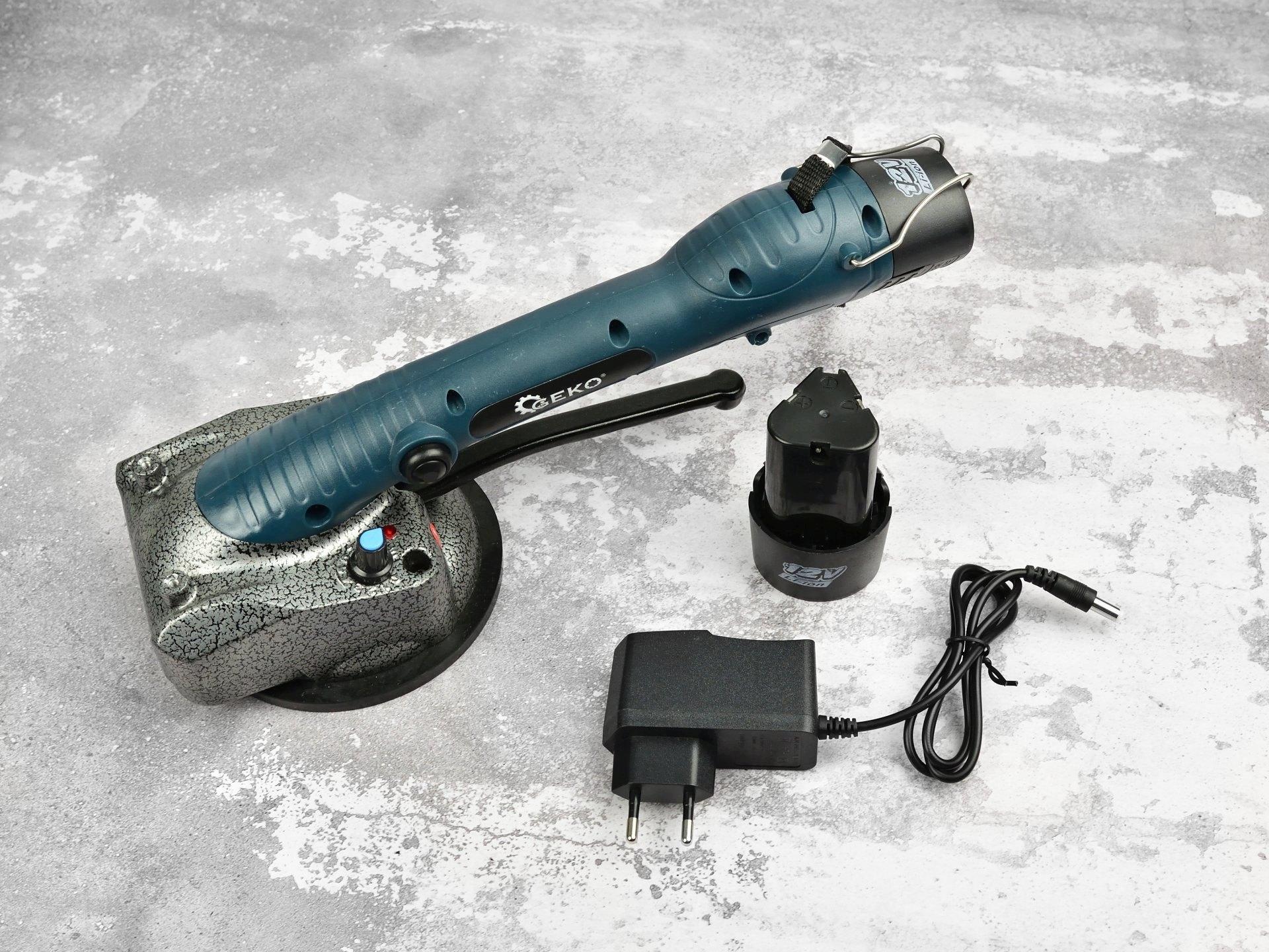 Машина с вендуза за нивелиране от вибрации на керамични плочки с батерия 1500mAh 12V