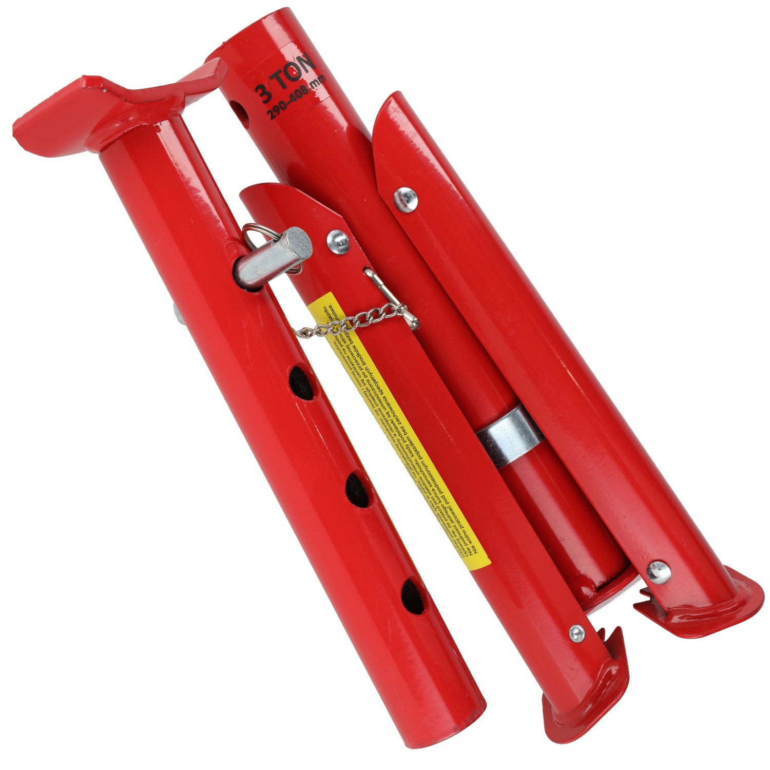 Комплект 2 бр. сгъваеми подпорни стойки 3 т, 290-408 мм, RESSER