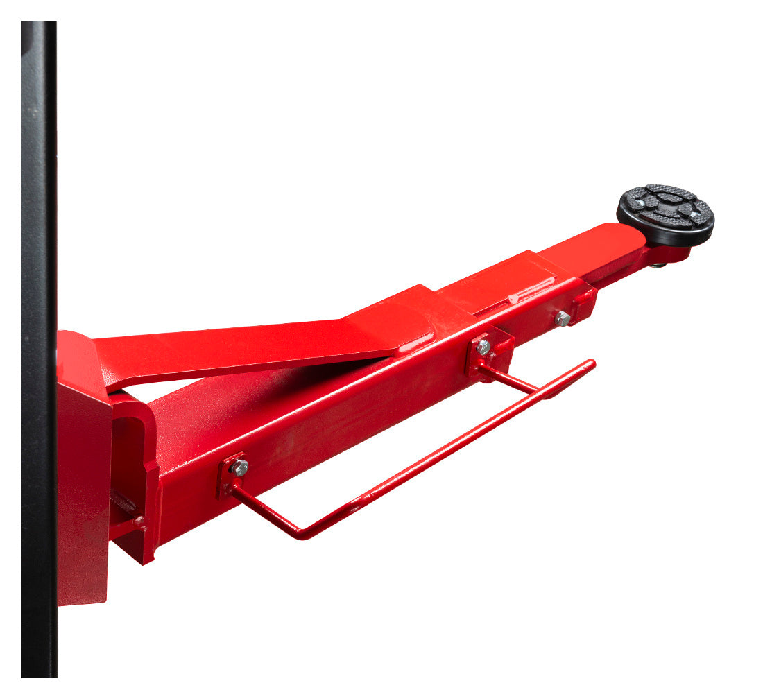 Двуколонен подемник 4 т с електрохидравлично автоматично освобождаване със симетрични рамена 3 сегмента 380V L-240 REDATS