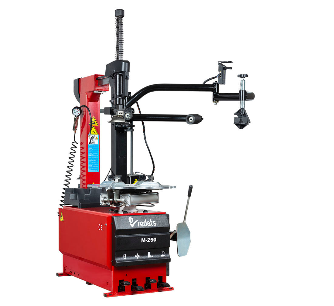 Монтажна машина за гуми с 2 скорости и автоматично рамо Runflat 26" 380V M-250-3D2 REDATS