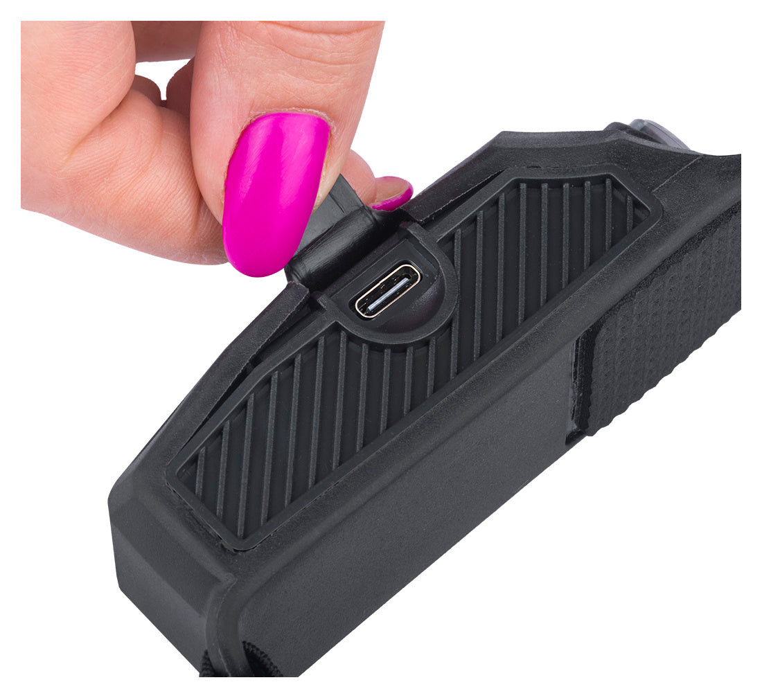 Челно LED фенерче, лампа за глава със сензор FH-200 с LED, акумулаторна 1200mAh