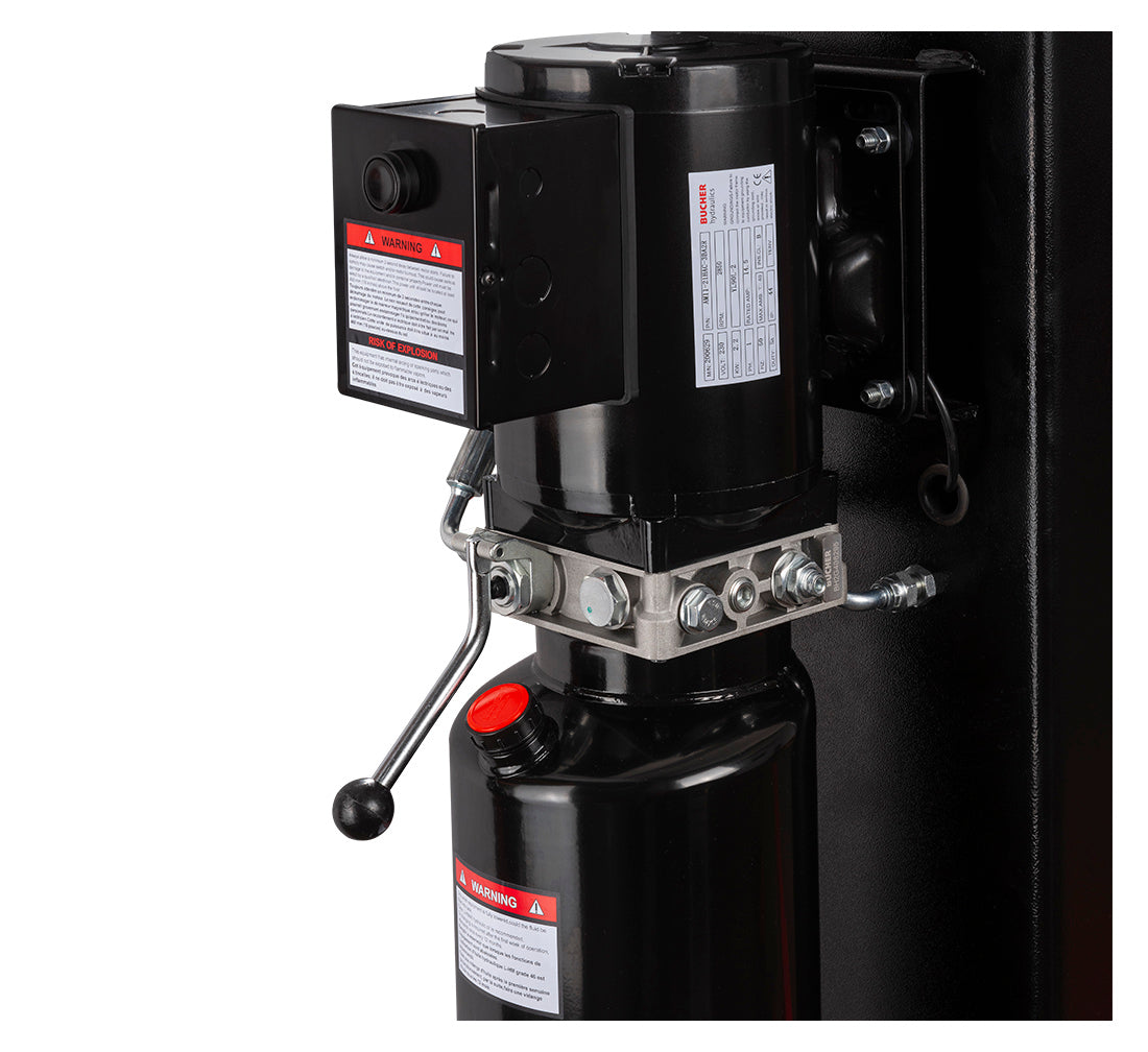 Двуколонен подемник 4.2 т с електрохидравлично ръчно освобождаване 230V REDATS + Безплатно масло