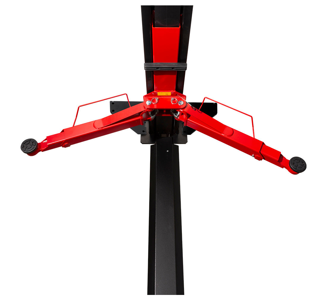 Двуколонен подемник 4.2 т ръчно освобождаване 380V с подсилена основа