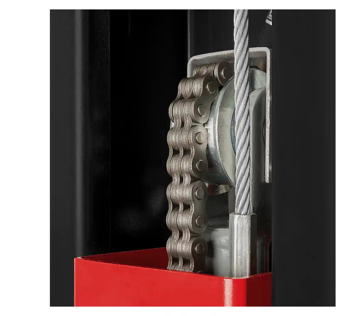 Двуколонен подемник 4т с електрохидравлично ръчно освобождаване 380V REDATS L-201