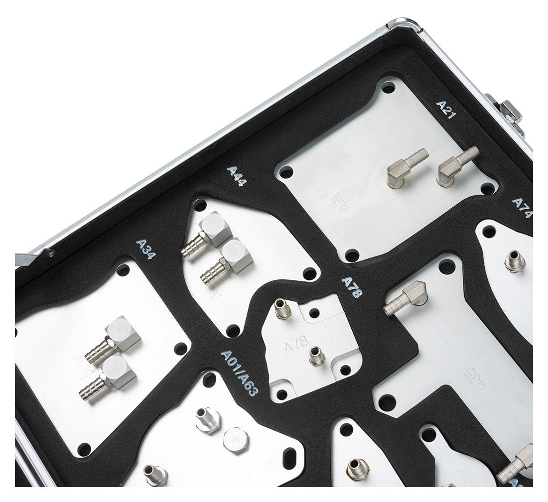 Комплект 85 адаптера за апарат за смяна на масло в скоростни кутии