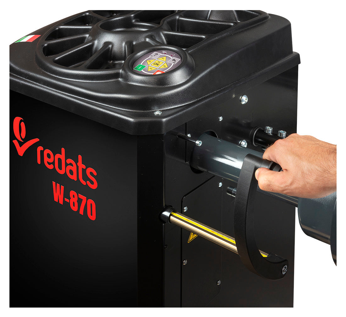 Автоматична машина за баланс на гуми, с лазер 8-35" W-870 REDATS