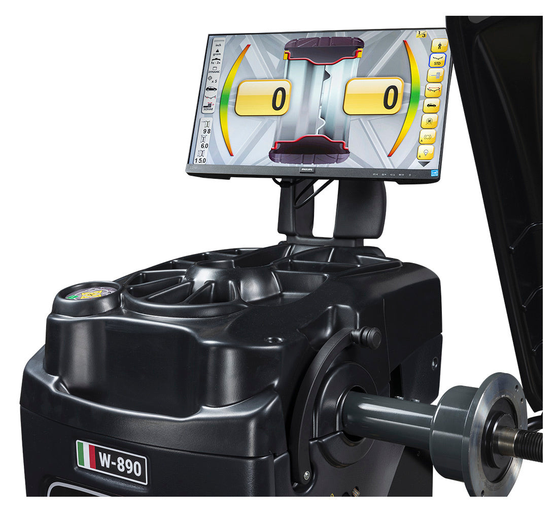 Автоматична машина за баланс на гуми 8-35" W-890 REDATS