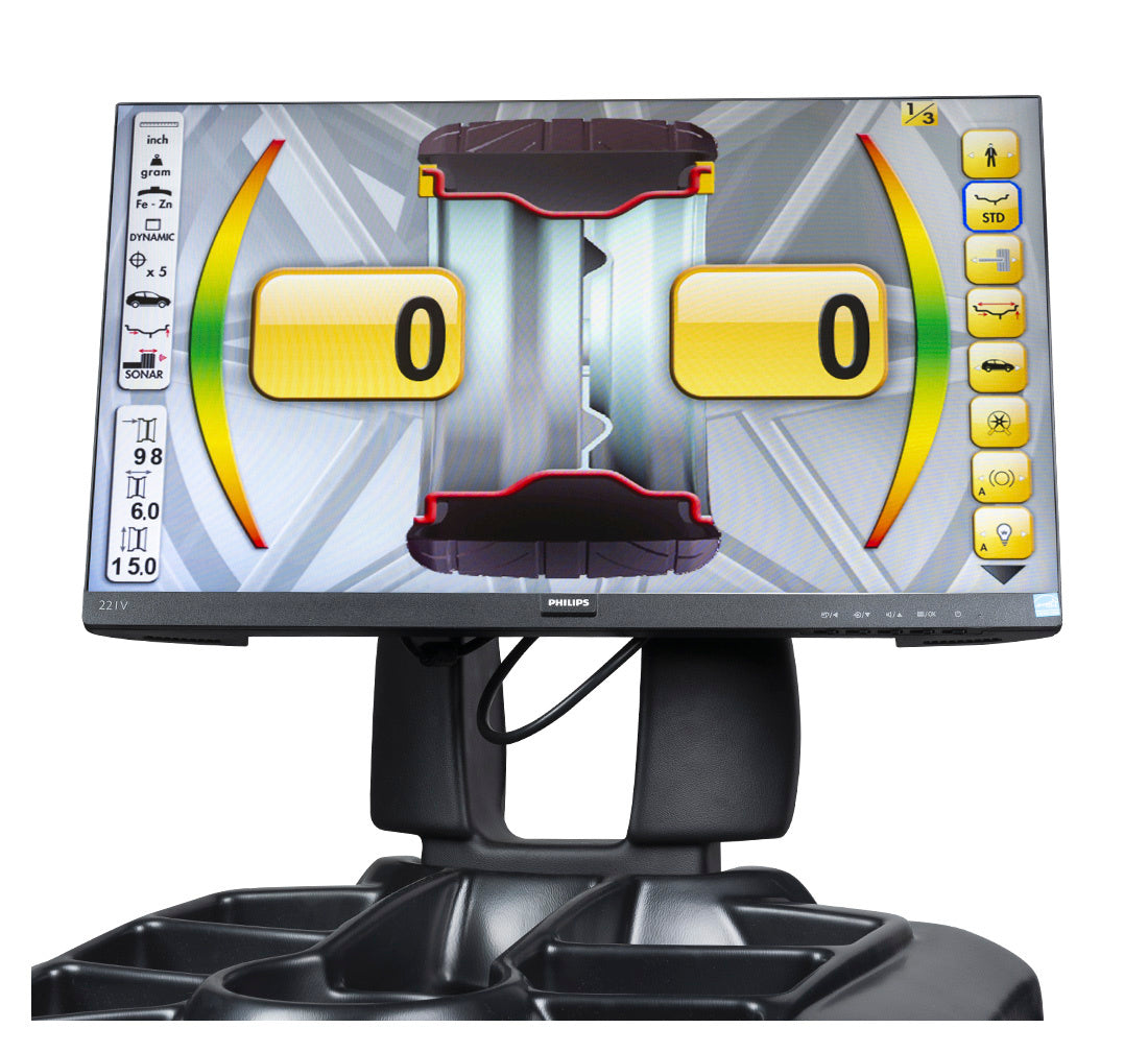 Автоматична машина за баланс на гуми 8-35" W-890 REDATS