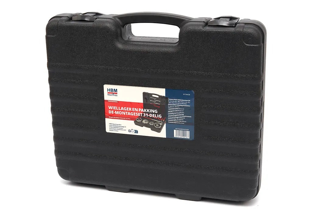 Преса екстрактор на лагери и главини на колела, адаптери 31 части HBM